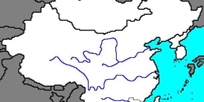 Κενό χάρτη της αρχαίας Κίνας