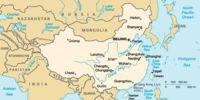 Αρχαία χάρτη της Κίνας